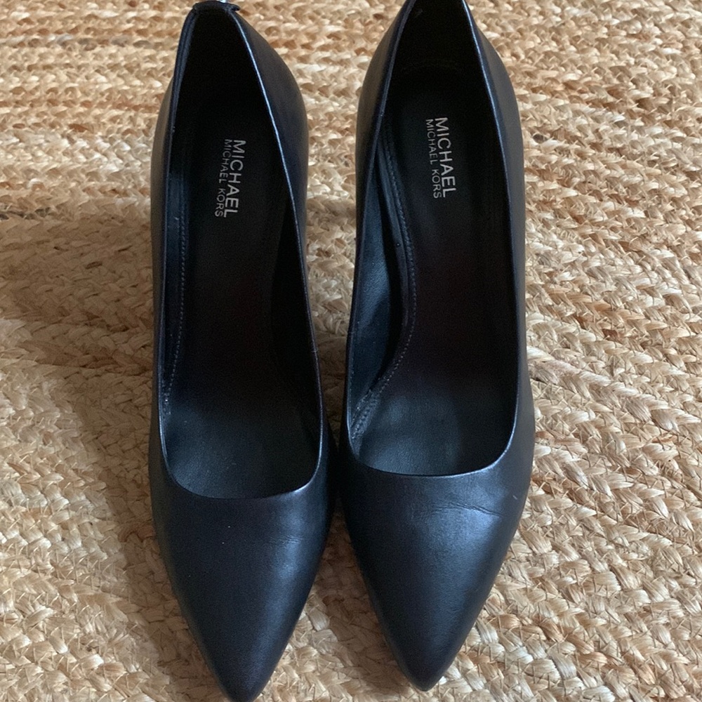 Black Michael Kors heels